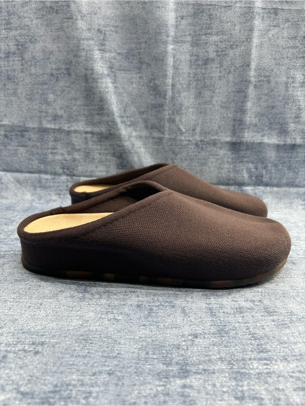 Rothy’s the casual clog mules comfort shoes minimalist knit Sz 11 chestnut - Picture 11 of 11